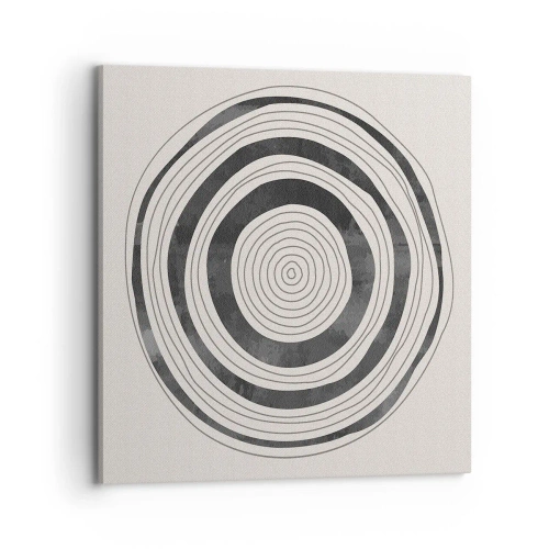 Bild auf Leinwand - Leinwandbild - Wichtig ist, was dazwischen liegt - 70x70 cm