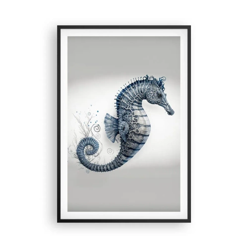 Poster in einem schwarzem Rahmen - Subtiler Witz der Natur - 61x91 cm