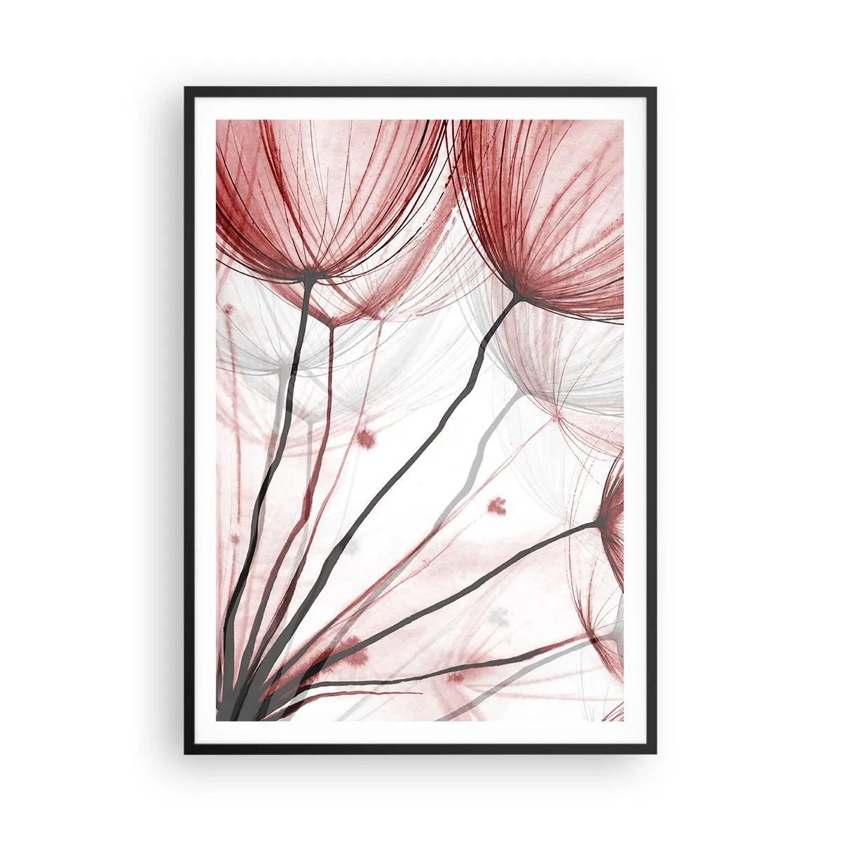 Poster in einem schwarzem Rahmen - Vor der Abfahrt - 70x100 cm