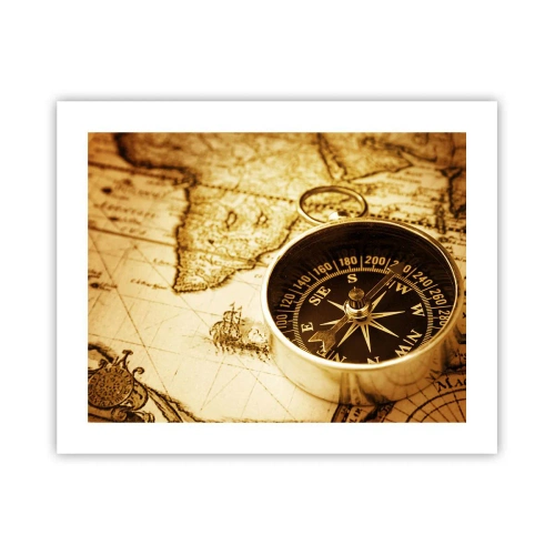 Poster - Ost oder West? - 50x40 cm