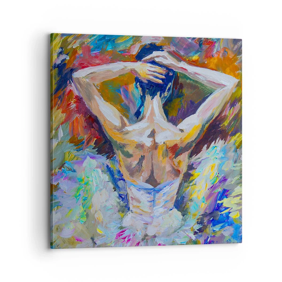 Bild auf Leinwand - Leinwandbild - Es kann alles sein - 70x70 cm