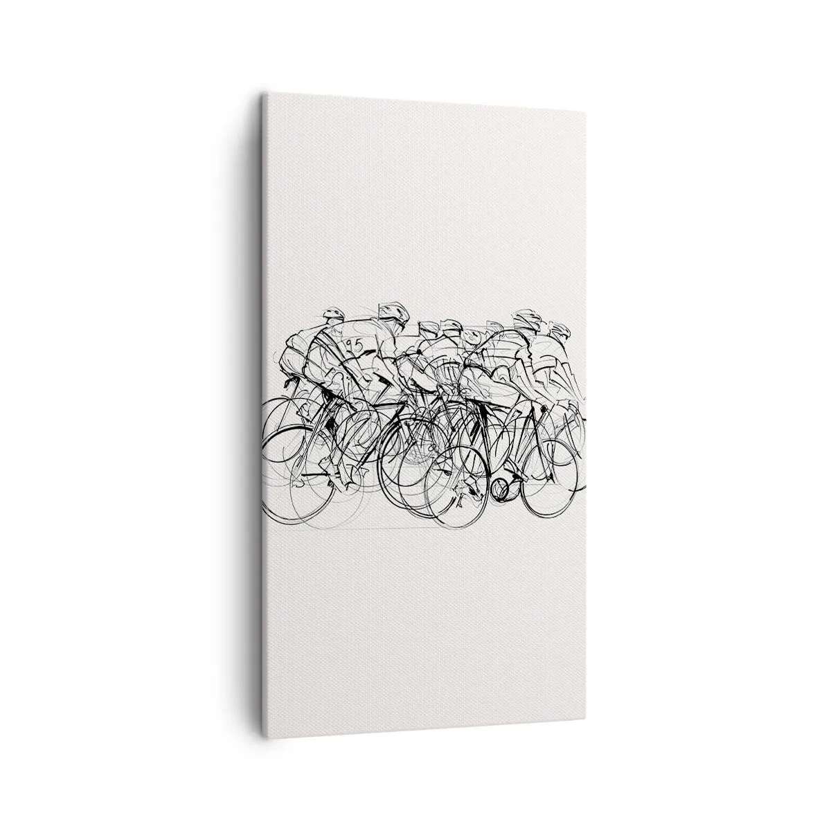 Bild auf Leinwand - Leinwandbild - Gemeinsam als Team - 45x80 cm