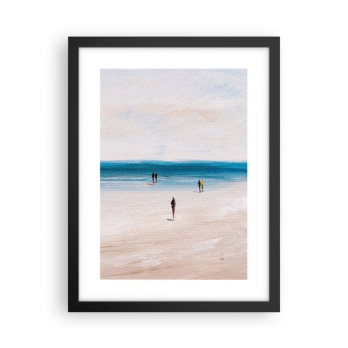 Poster in einem schwarzem Rahmen - Natürliches Bedürfnis - 30x40 cm