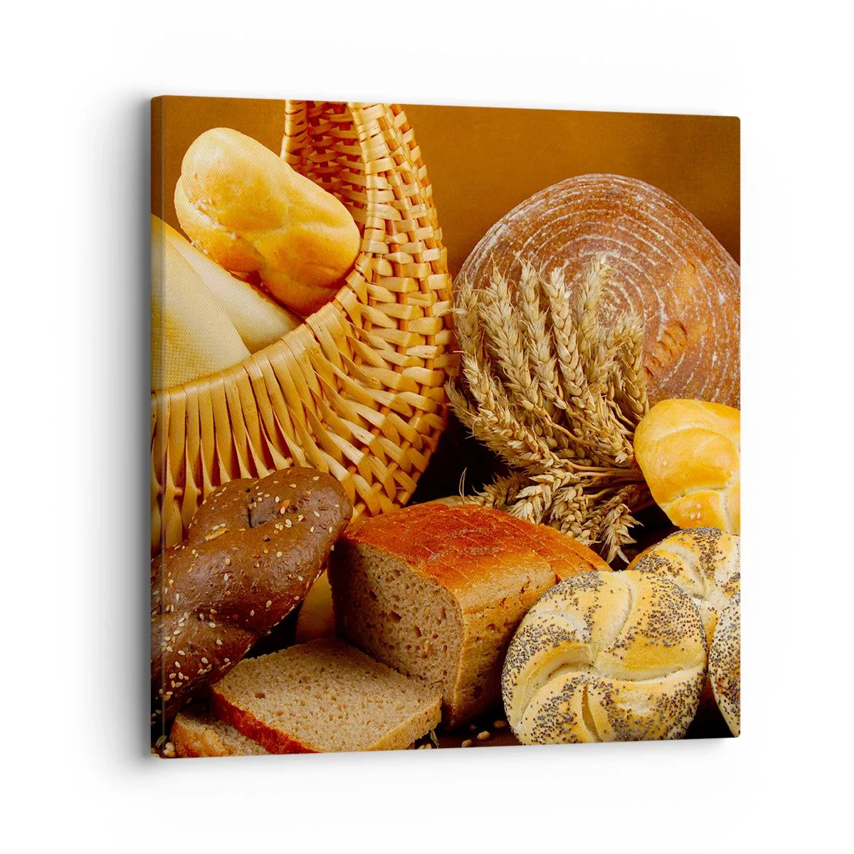 Bild auf Leinwand - Leinwandbild - Wir sind wieder davongekommen - 30x30 cm