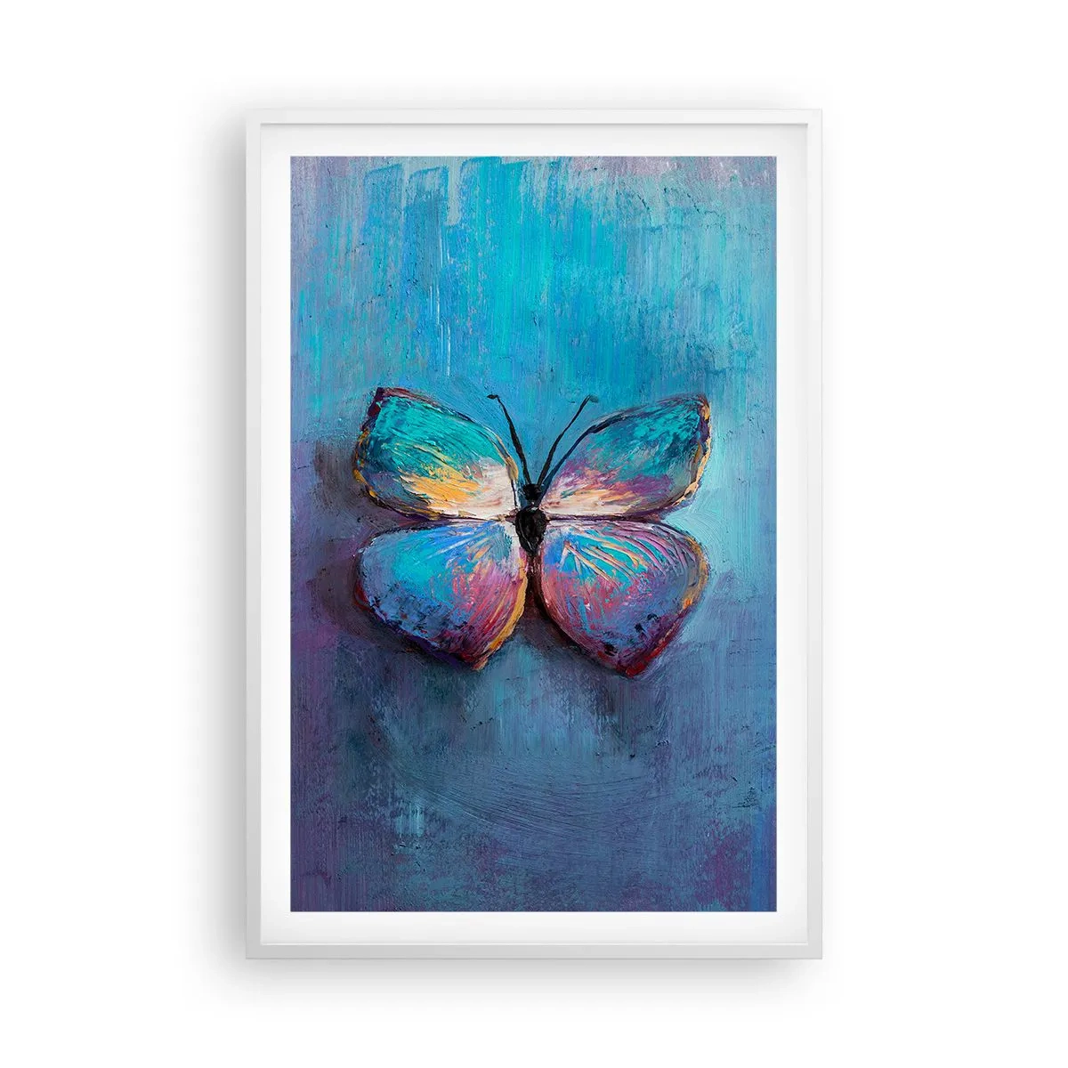 Poster in einem weißen Rahmen - In all seiner Pracht - 61x91 cm