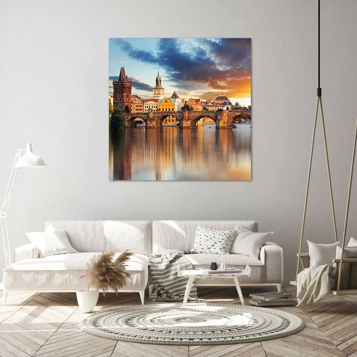 Bild auf Leinwand - Leinwandbild - Schön seit Ewigkeiten - 30x30 cm