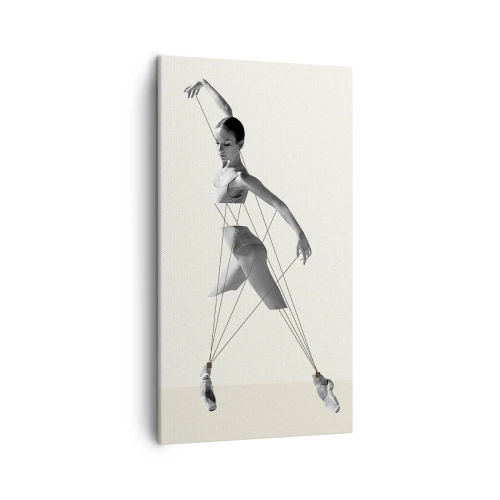 Bild auf Leinwand - Leinwandbild - Im Theater der Welt - 45x80 cm