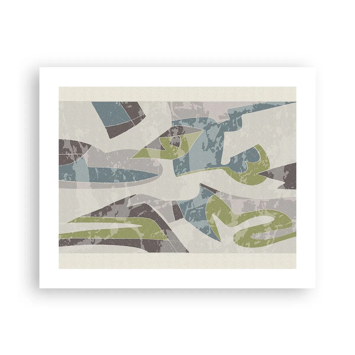 Poster - Komposition hinter dem Glas - 50x40 cm