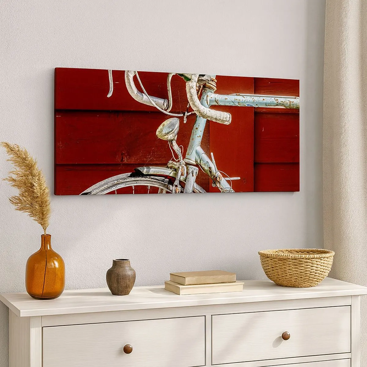 Bild auf Leinwand - Leinwandbild - Geschaffen um zu siegen - 100x40 cm