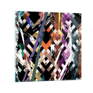 Glasbild - Bild auf glas - Quadriert - 60x60 cm