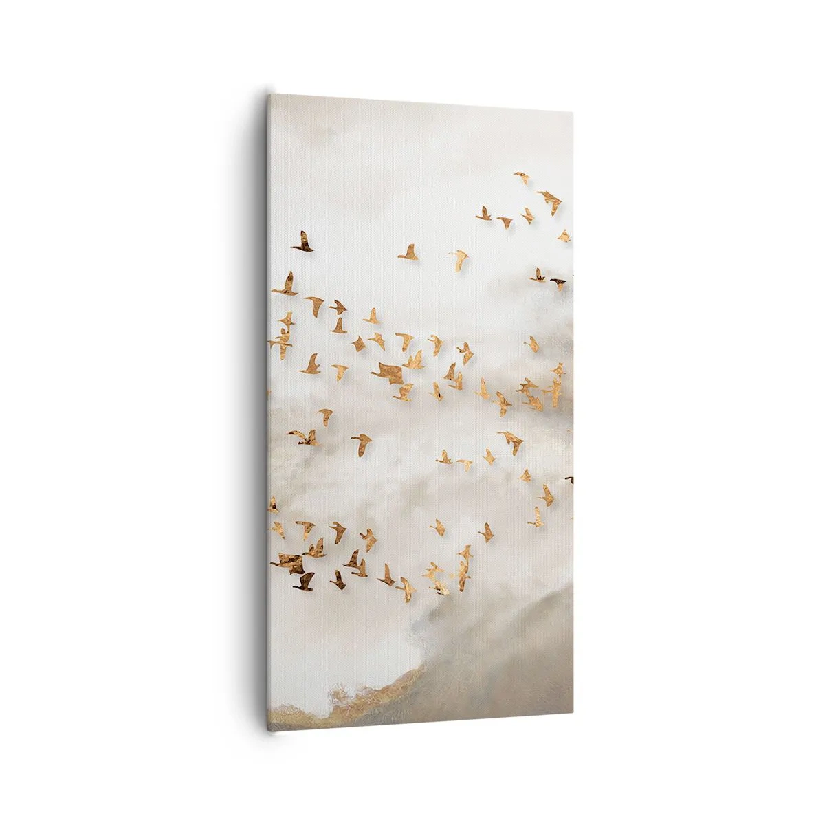 Bild auf Leinwand - Leinwandbild - Es ist schon die Zeit… - 65x120 cm