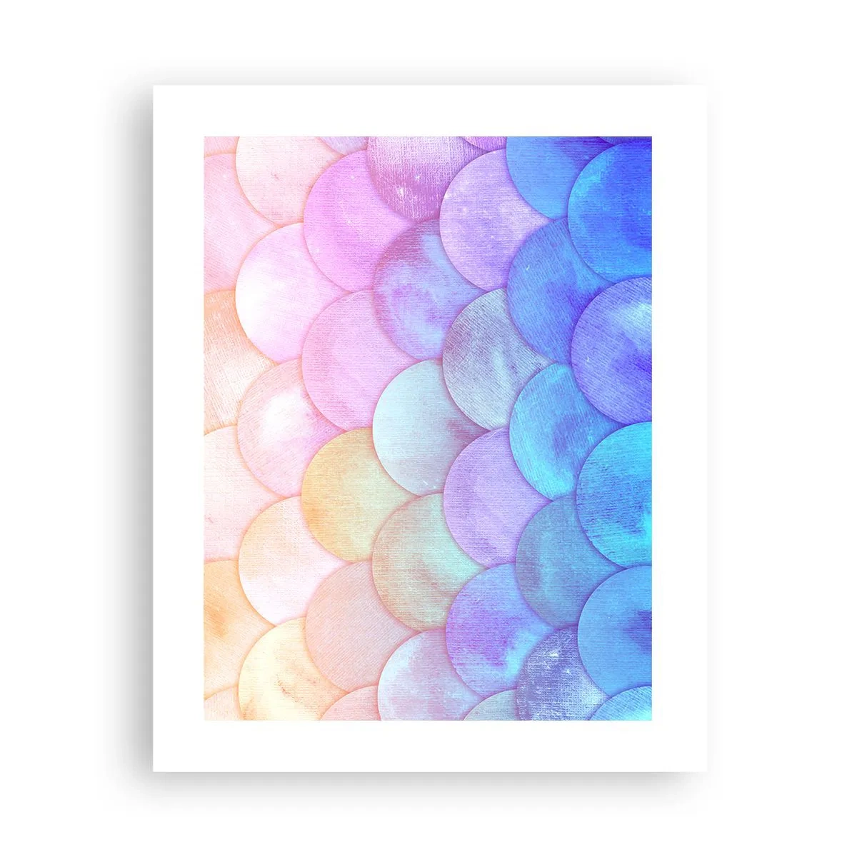 Poster - Perlenschuppe - 40x50 cm