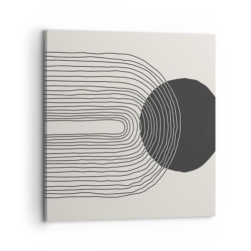 Bild auf Leinwand - Leinwandbild - Zittern und Vertrauen - 70x70 cm