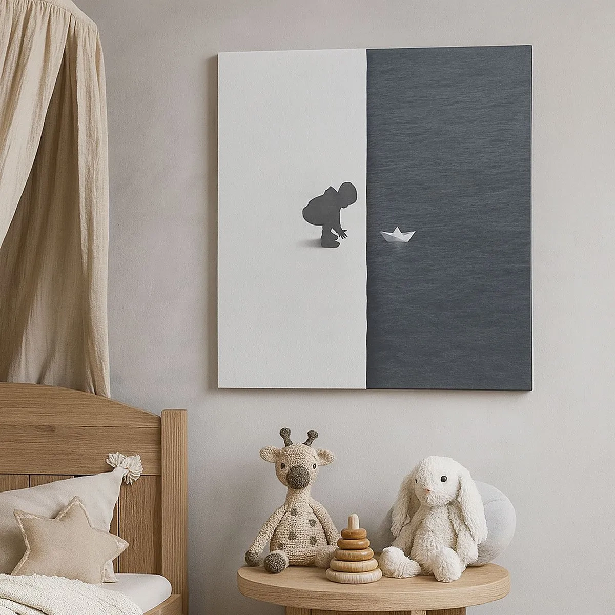 Bild auf Leinwand - Leinwandbild - Tolle Expedition - 30x30 cm