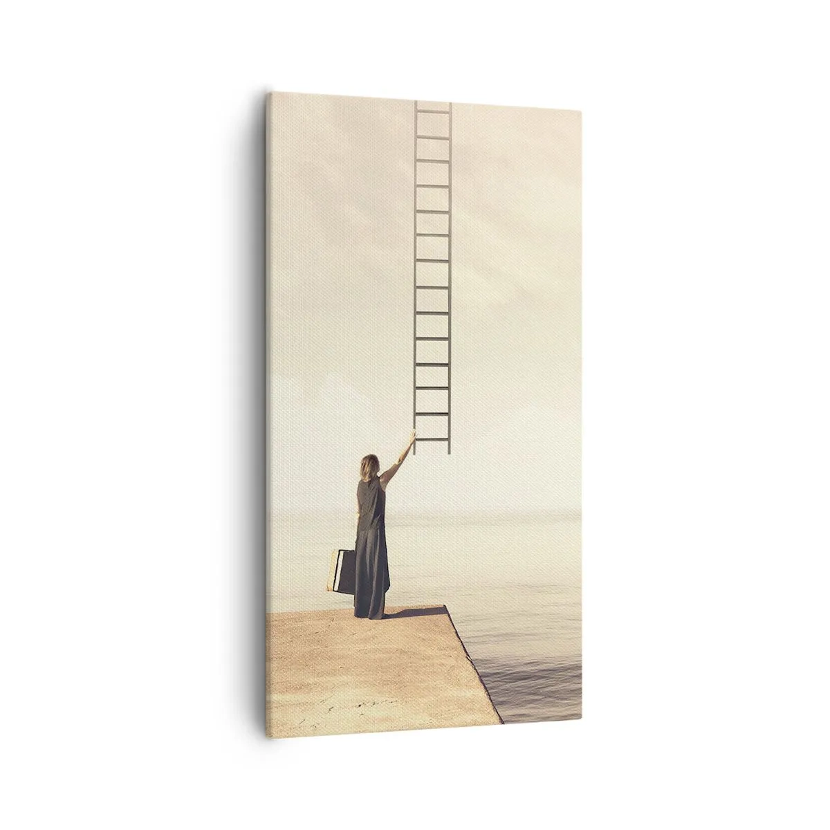 Bild auf Leinwand - Leinwandbild - Eine magische Reise - 55x100 cm