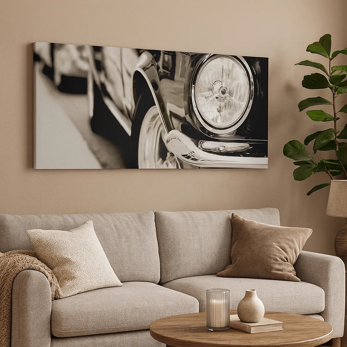 Bild auf Leinwand - Leinwandbild - Dauerhafter Glanz - 30x30 cm