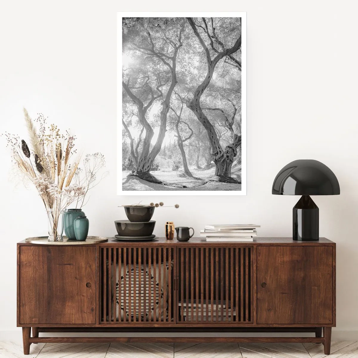 Poster - Im Olivenhain - 40x50 cm