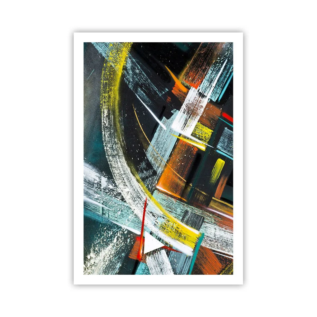 Poster - Energie der Bewegung - 61x91 cm