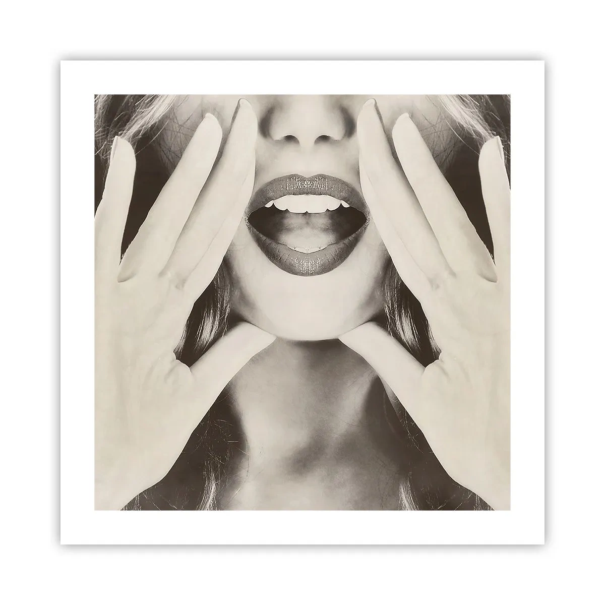 Poster - Ich komme schon! - 50x50 cm