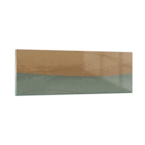 Glasbild - Bild auf glas - Horizontale Komposition - 90x30 cm