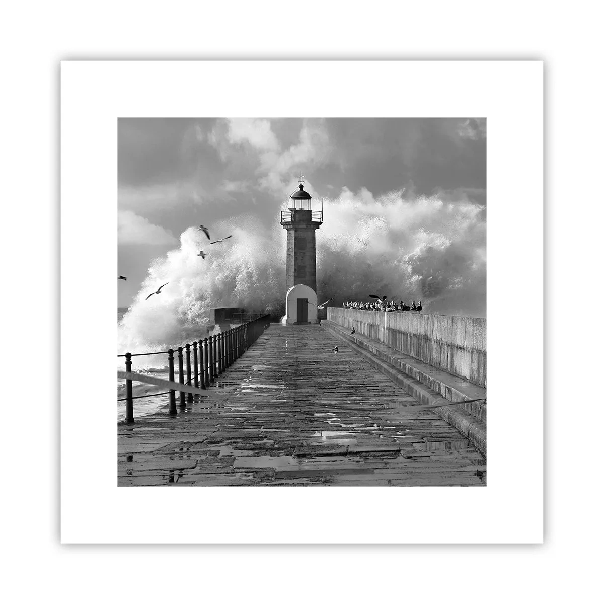 Poster - Furchtlos - 30x30 cm