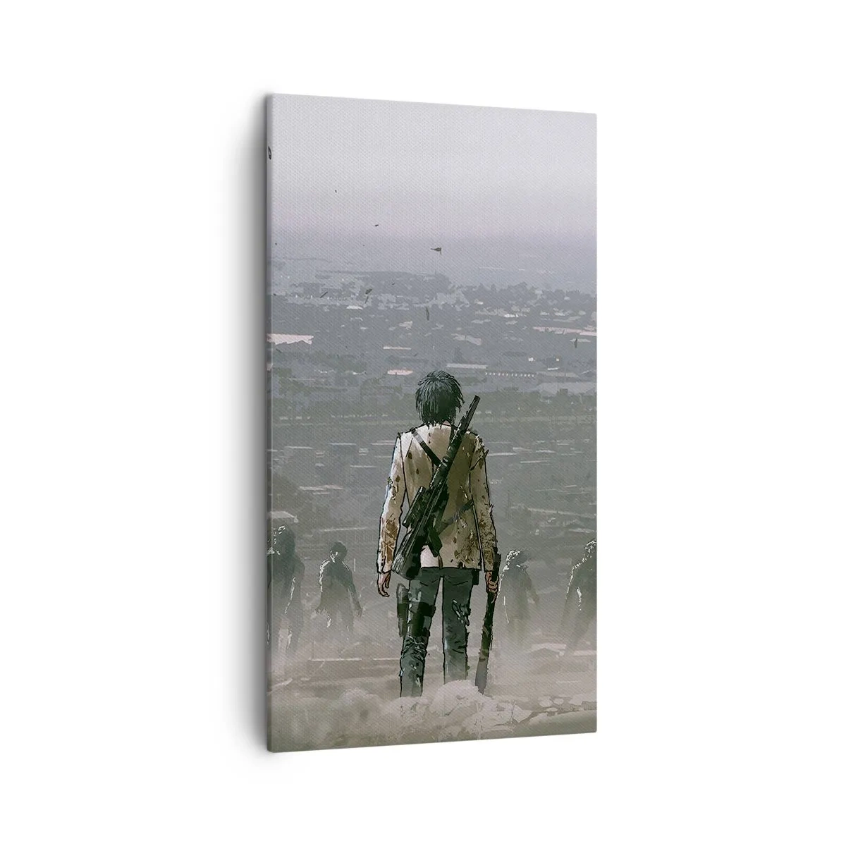 Bild auf Leinwand - Leinwandbild - Letzter Gerechter? - 45x80 cm