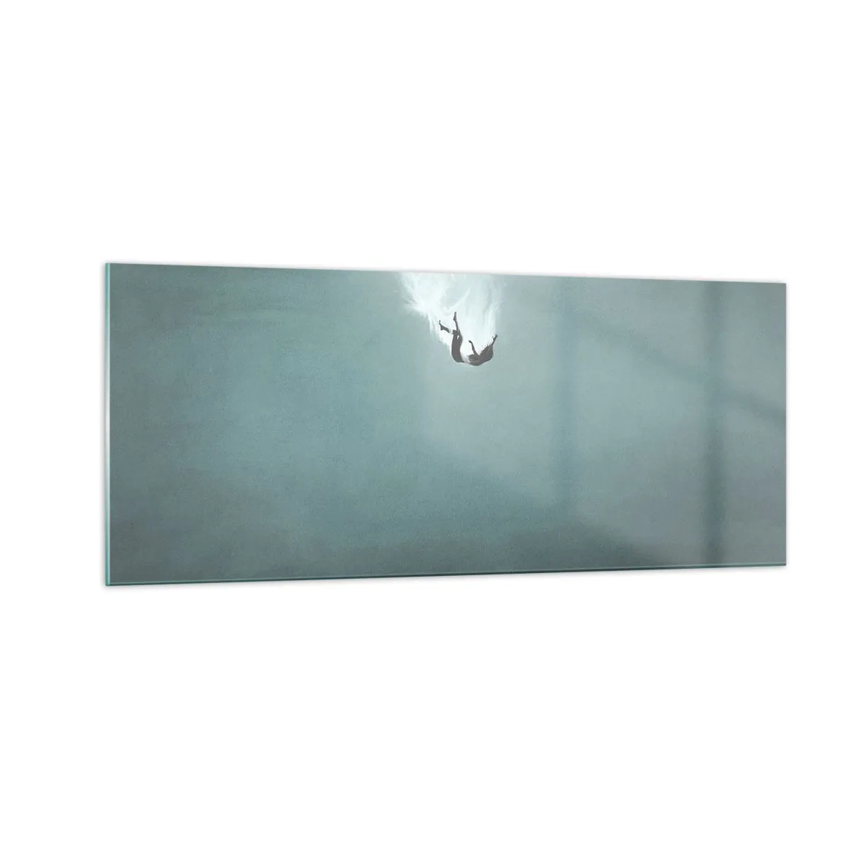 Glasbild - Bild auf glas - In den Armen des Ozeans - 100x40 cm