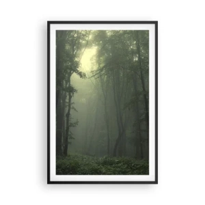 Poster in einem schwarzem Rahmen - Bevor er aufwacht - 61x91 cm