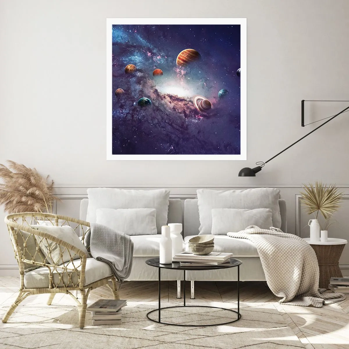 Poster - Solar-Tanz-System - 30x30 cm