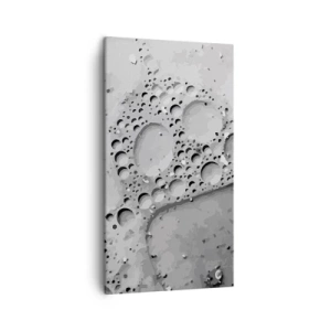 Bild auf Leinwand - Leinwandbild - Schaumpfad - 45x80 cm