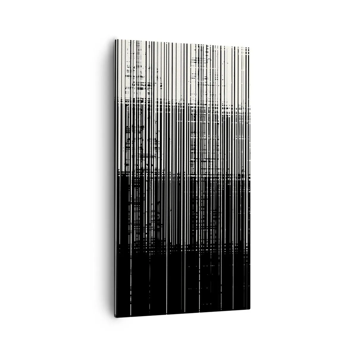 Bild auf Leinwand - Leinwandbild - Wellen und Vibrationen - 55x100 cm