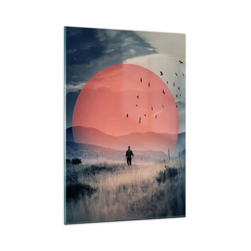 Glasbild - Bild auf glas - In eigenen Elementen - 80x120 cm