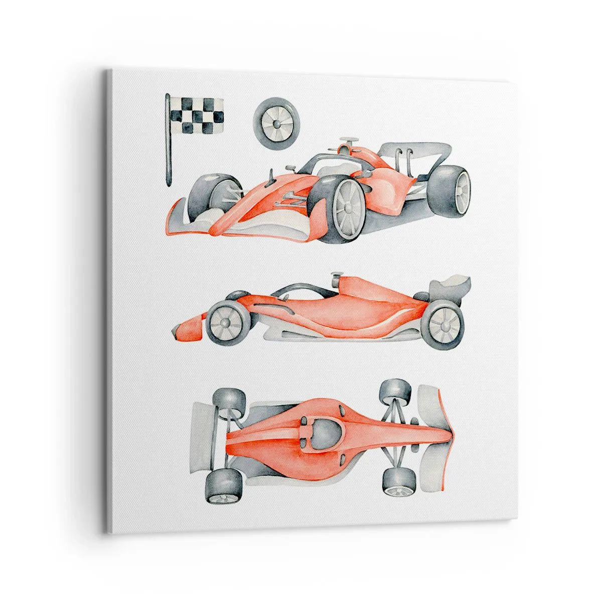 Bild auf Leinwand - Leinwandbild - Dem Traum folgen - 60x60 cm