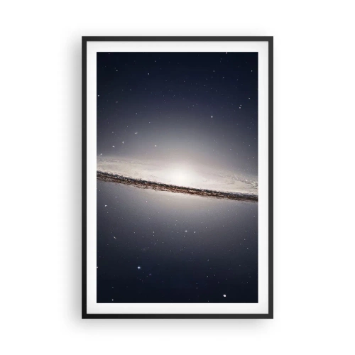 Poster in einem schwarzem Rahmen - Vor langer Zeit in einer weit entfernten Galaxie ... - 61x91 cm