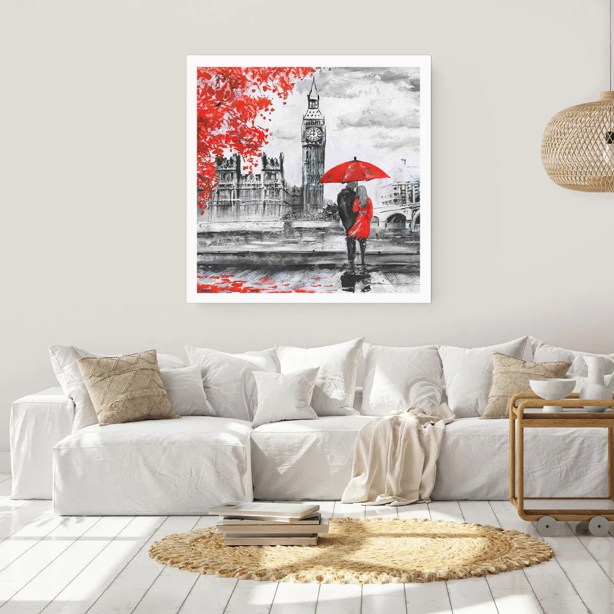 Poster - Verliebt in London - 30x30 cm