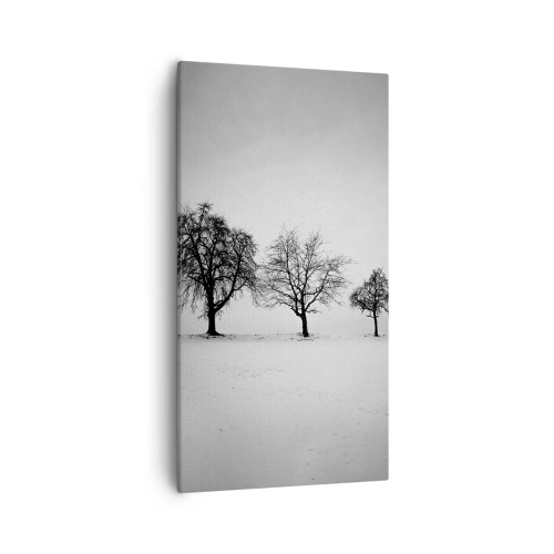 Bild auf Leinwand - Leinwandbild - Wovon träumen sie? - 55x100 cm