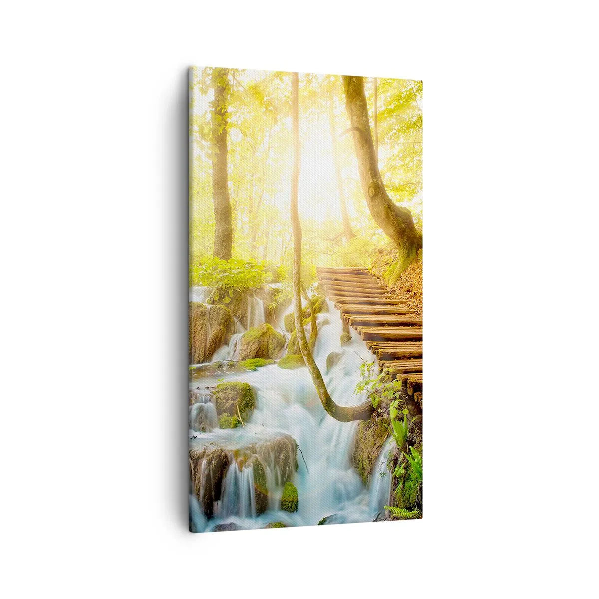 Bild auf Leinwand - Leinwandbild - Eine ersehnte Kühle - 45x80 cm