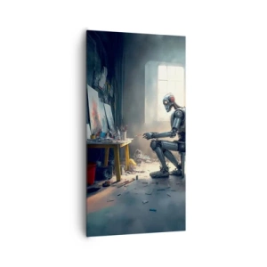 Bild auf Leinwand - Leinwandbild - Schöpfungsakt - 65x120 cm