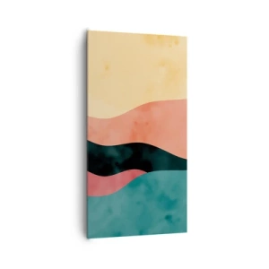 Bild auf Leinwand - Leinwandbild - Konforme Nichtkonformität - 65x120 cm