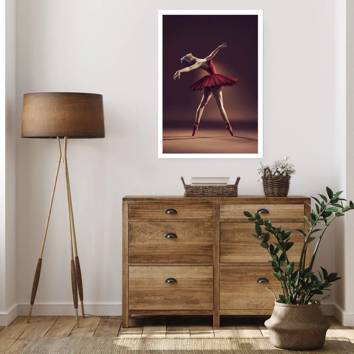 Poster - Eine Primaballerina - 40x50 cm