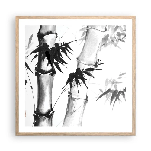 Poster in einem Rahmen aus heller Eiche - Dem Orient ganz nah - 60x60 cm