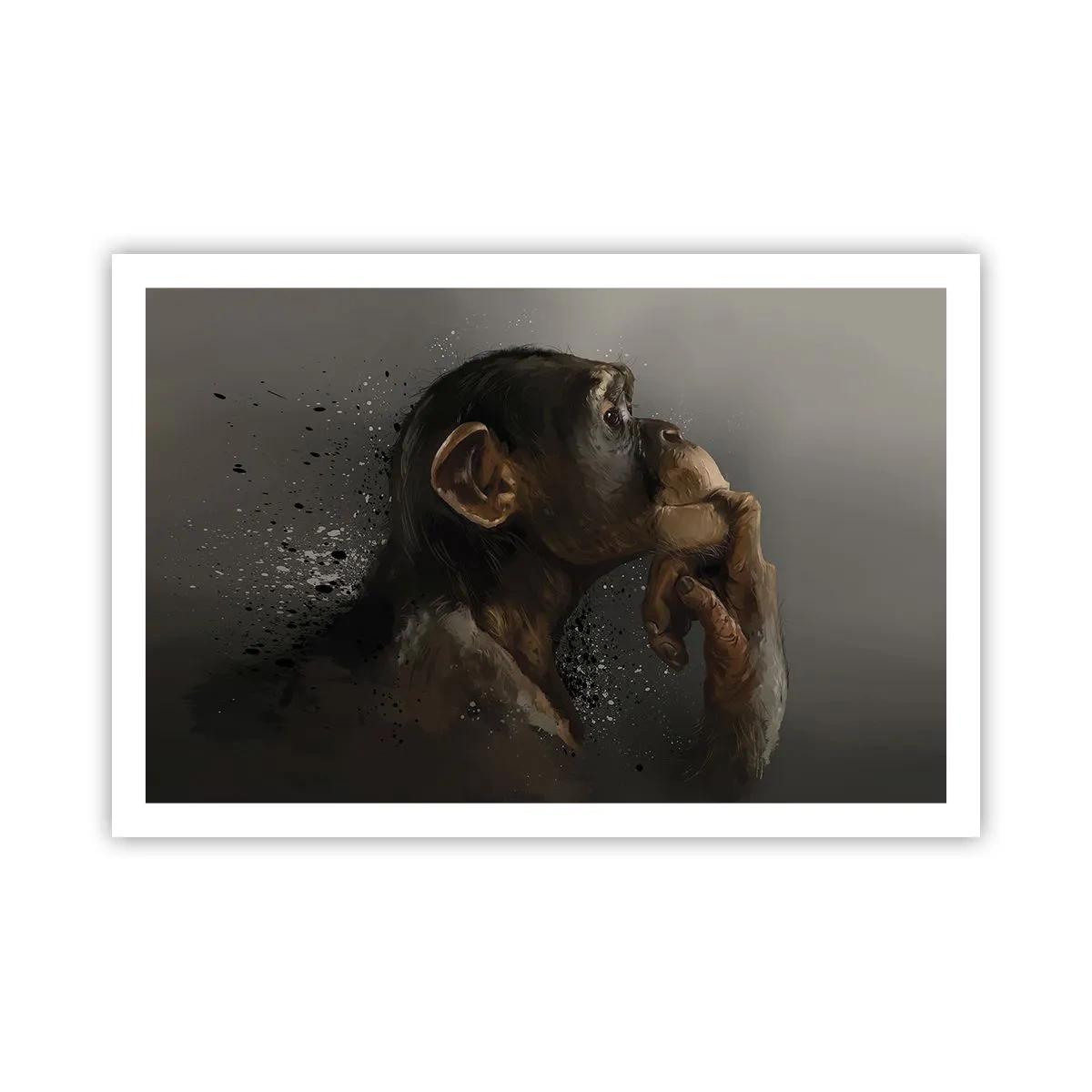 Poster - Sicherlich ein Denker - 91x61 cm