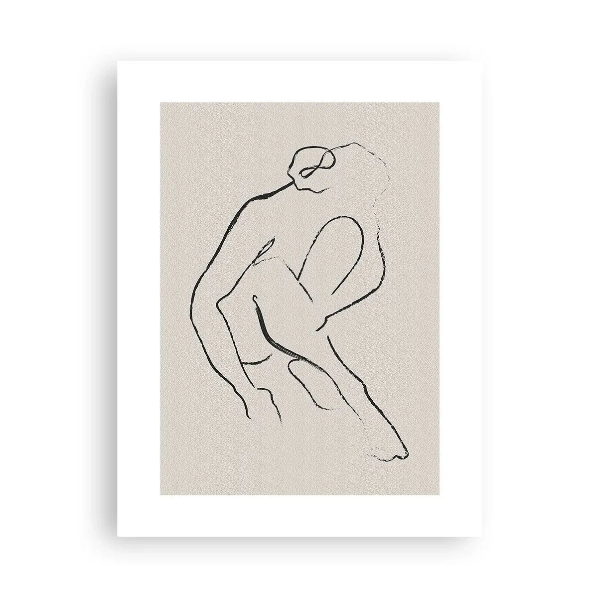 Poster - Intime Skizze - 30x40 cm