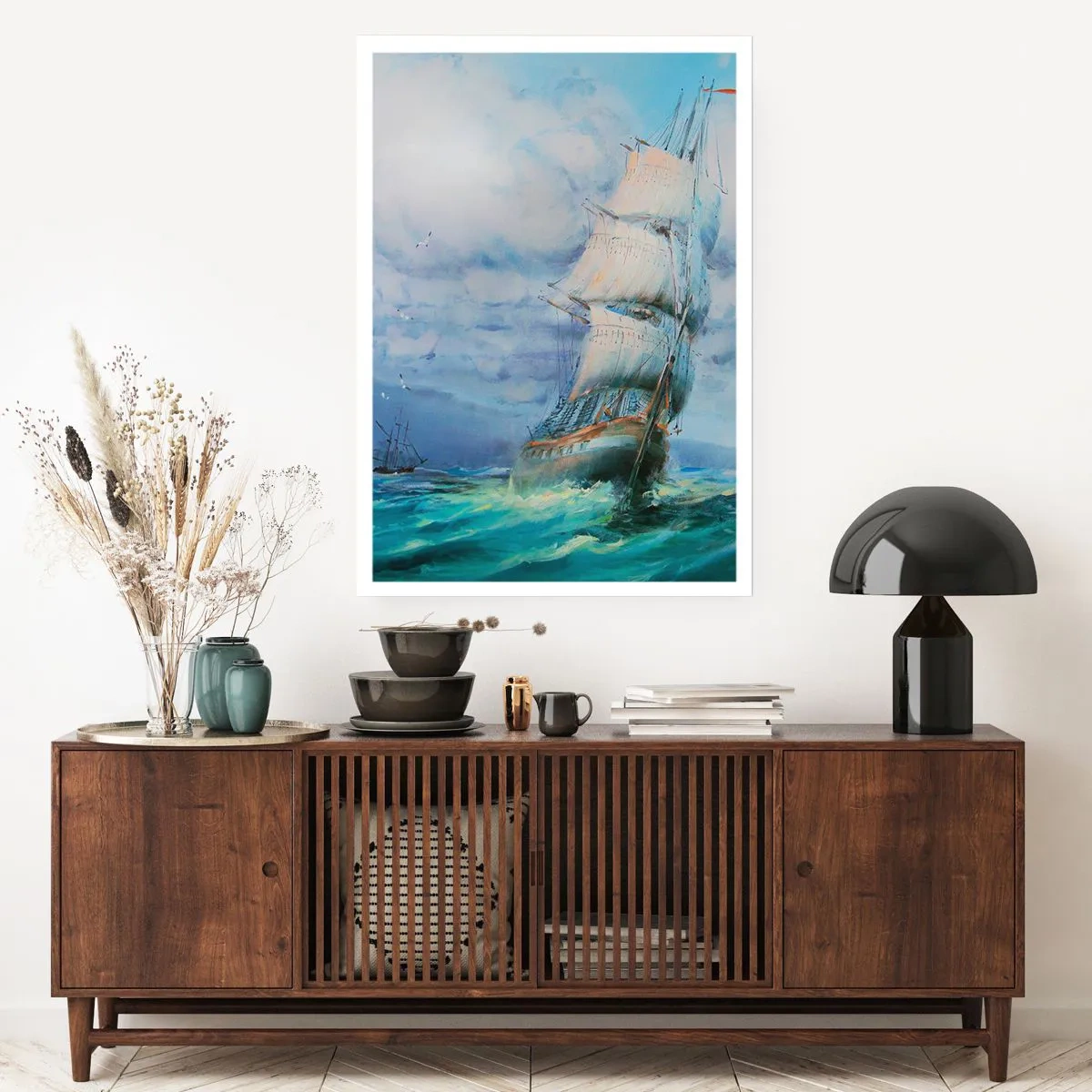 Poster - Guter Wind - 30x40 cm