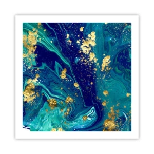 Poster - Die Blütenblätter der Sonne - 60x60 cm