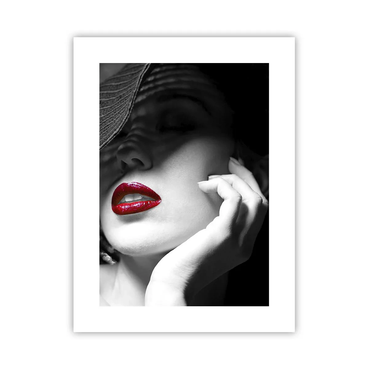 Poster - Eine Studie in Scharlachrot - 30x40 cm