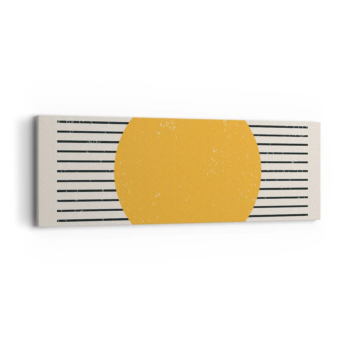 Bild auf Leinwand - Leinwandbild - Die Kraft der Einfachheit - 90x30 cm