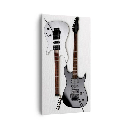 Bild auf Leinwand - Leinwandbild - Harmonie der Formen - 55x100 cm