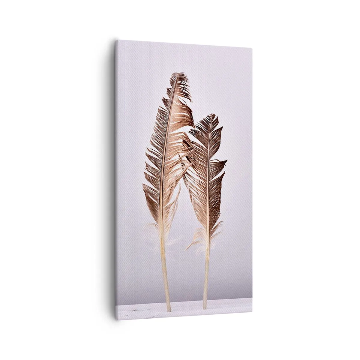 Bild auf Leinwand - Leinwandbild - Gegen das Nichts - 55x100 cm