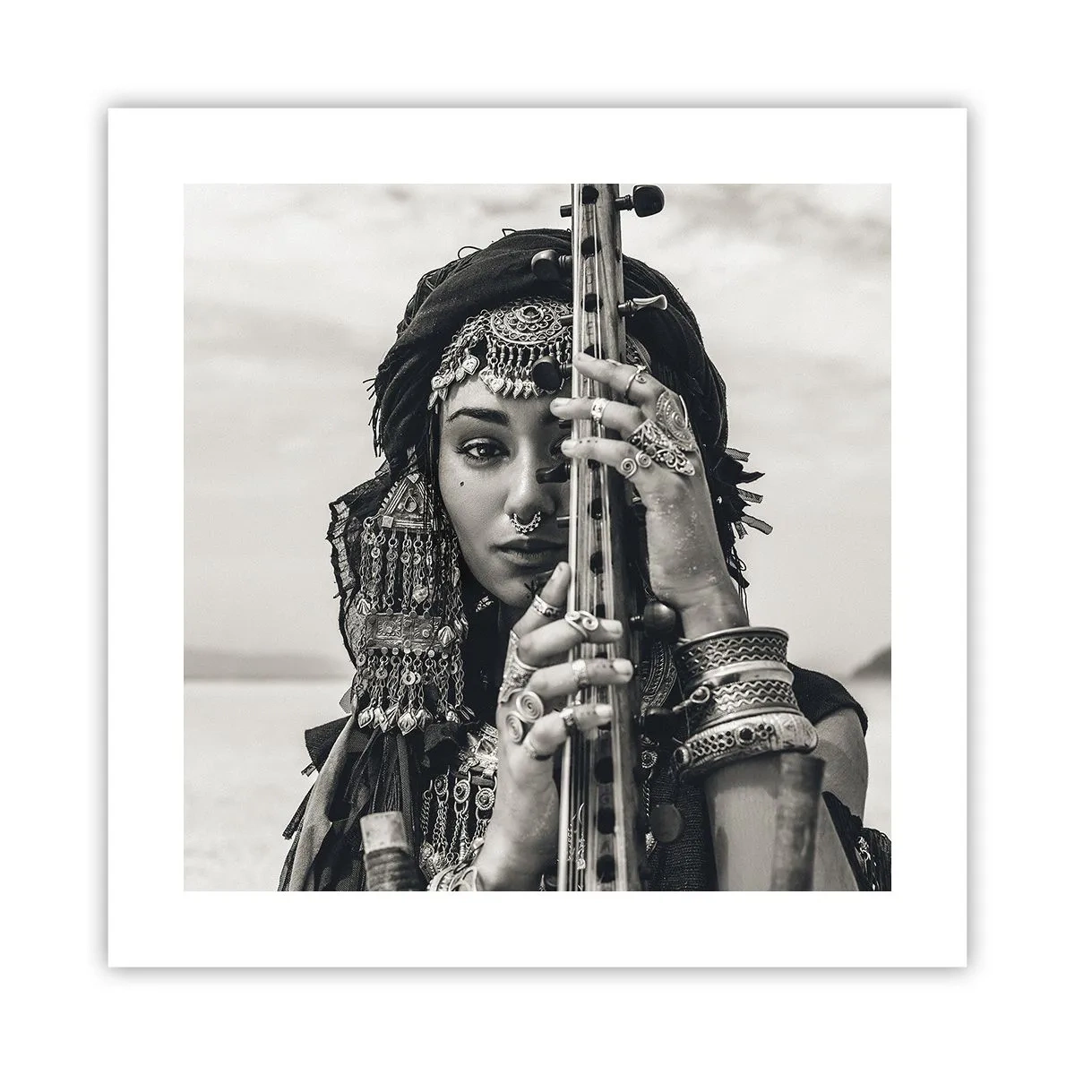 Poster - Die Musik des Orients selbst - 40x40 cm